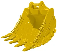 Excavadora de cangilones para rocas Kobelco SK500 de 2,1 m3